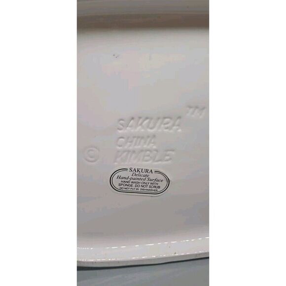 Sakura China Kimble Ceramic Red Barn Schoolhouse Cookie Jar Hand-Painted! - Picture 6 of 8